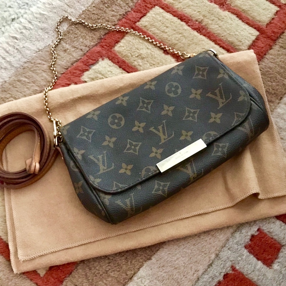 Authentic Louis Vuitton Mono Favorite Rare discontinued
